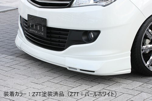 [スズキ ソリオ MA15S 前期]グレースライン フロントハーフスポイラー【未塗装品/塗装済品】エムズスピード M'z SPEED mzspeed 外装パーツ カスタム エアロパーツ ボディキット ドレスアップ