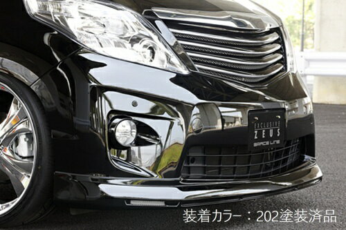 [トヨタ 20系 アルファード S 前期]グレースライン フロントハーフスポイラー【未塗装品/塗装済品】エムズスピード M'z SPEED mzspeed 外装パーツ カスタム エアロパーツ ボディキット ドレスアップ