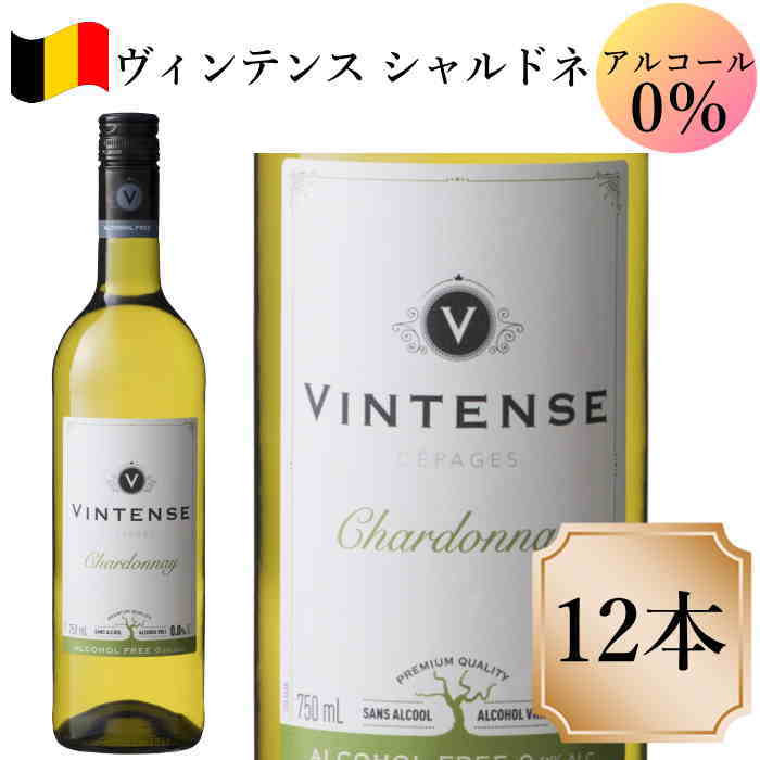 楽天デイリーワインのアクアヴィタエヴィンテンス シャルドネ 750ml 　12本ノンアルコール白ワイン