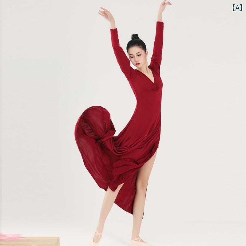 ドレス ワンピース レディース おしゃれ 女性用 クラシック ダンス パフォーマンス エレガント チャイナ風 モダン 練習 社交ダンス スイング