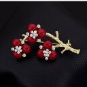 ブローチ レディース 卒業式 入学式 セレモニー アクセサリー ピン バッジ コサージュ ペンダント かわいい おしゃれ モチーフ 韓国 花 梅