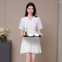 エステ ユニフォーム サロン クリニック 制服 チャイナドレス ショーツ スーツ スリム スパ ホワイト ブルー イエロー