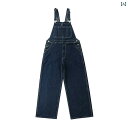 オーバーオール 秋冬 サロペット パンツ つなぎ メンズ レディース カジュアル 大きいサイズ アメリカン レトロ デニム ストレート 青 黒