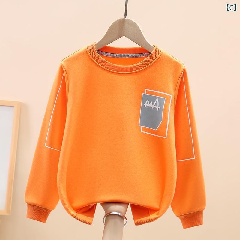 キッズ トレーナー 子供服 男の子 スウェット トップス 秋冬 ベルベット 暖かい 綿...