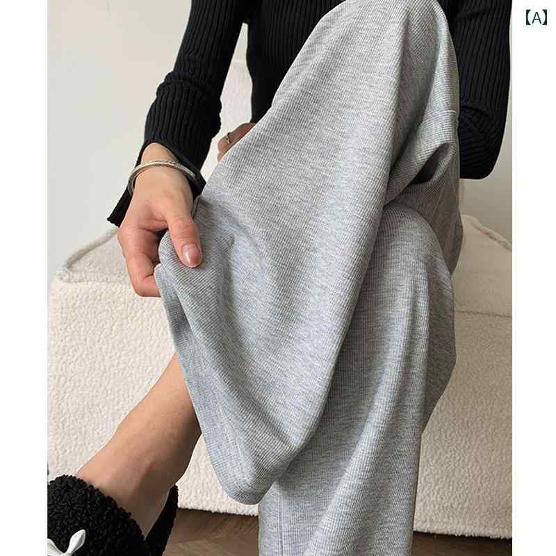 マタニティパンツ 春秋冬 カジュアル ボトパンツ ベルベット 厚手 大きいサイズ ゆったり ワイドレッグパンツ 妊婦 腹部サポート コットン ベルベット 2