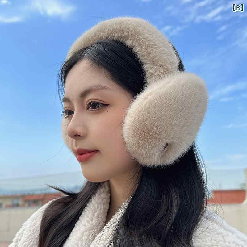 耳あて イヤーマフ 猫 爪 ふわふわ 防寒 ファー 秋冬 かわいい 暖かい ファッション 防風 ホワイト ブラウン ピンク