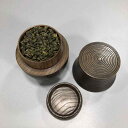 茶筒 木製 おしゃれ 茶缶 キャニスター お茶入れ 紅茶 コーヒー豆 保存容器 無垢材 漆塗り 倉庫 旅行 ポータブル 密封 プーアル ブラウン