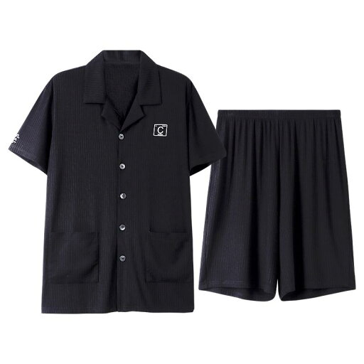 パジャマ ルームウェア セット ナイトウェア モーダル メンズ 夏 半袖 ショート パンツ カーディガン ホーム 服 夏 薄手 大きいサイズ パジャマ ルームウェア セット ナイトウェア モーダル メンズ 夏 半袖 ショート パンツ カーディガン ホーム 服 夏 薄手 大きいサイズ