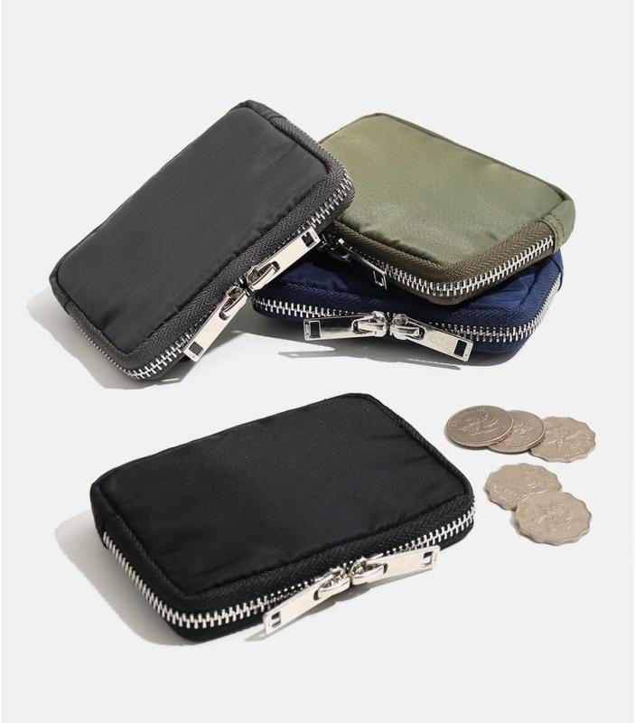 小銭入れ メンズ レディース ミニ 財布 コインケース 防水 カジュアル カードホルダー クラッチ ジッパ..