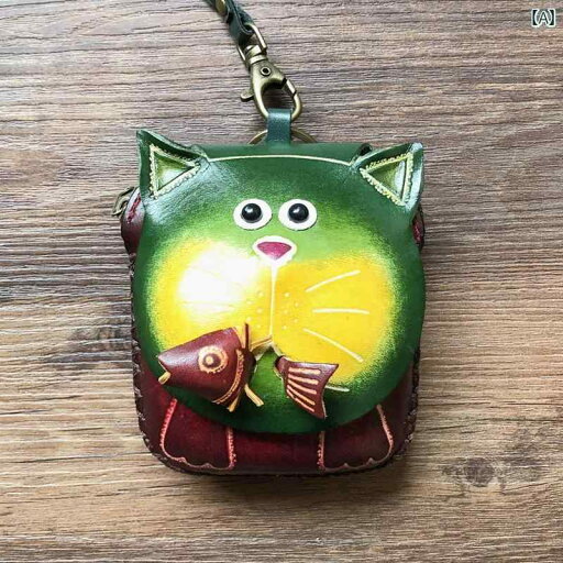 財布 小銭入れ レディース レザー 革 ミニ ジッパー かわいい 動物 猫 レトロ ショート ウォレット 財布 小銭入れ レディース レザー 革 ミニ ジッパー かわいい 動物 猫 レトロ ショート ウォレット