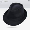 麦わら帽子 メンズ レディース 子供 ストローハット 春夏 中折れハット ジャズ シルクハット 英国 紳士 中年 高齢者 ウエスタン カウボーイハット ブラック...