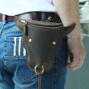 レッグバッグ バイク 乗馬 かっこいい 最上層 レザー メンズ ベルトバッグ ポーチ レトロ クール 牛頭 大容量 ウエスト バッグ カジュアル おしゃれ ユニ...