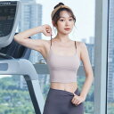 スポーツブラ レディース トップス 夏 トレーニング たるみ防止 ヨガ ベスト ランニング 耐衝撃 プッシュアップ フィットネスブラ フルカップ 夏 バックルなし ショルダーストラップ サポート
