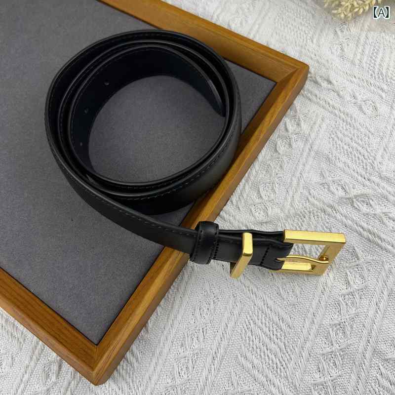 ベルト レディース カジュアル おしゃれ 高級感 レザーベルト スカート スーツ セーター ガードル 革 ..