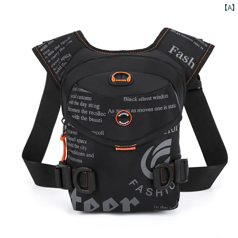 レッグ バッグ メンズ レディース 多機能 カジュアル ウエスト バッグ レッグバッグ クロス ボディ ウ..