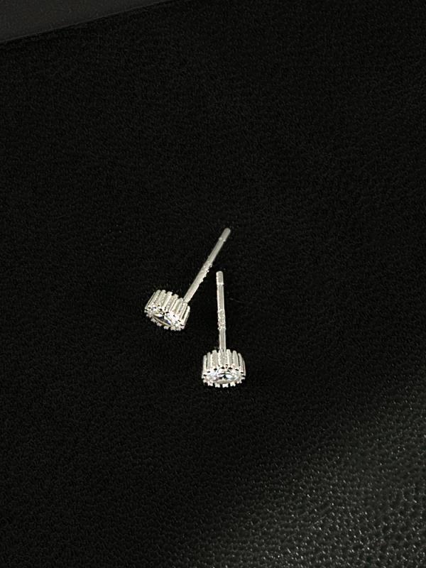 ピアス S925 スターリング シルバー メンズ レディース スタッドピアス シンプル 輝く シングル ペア 小さい サイズ ユニセックス ハイエンド アクセサリー