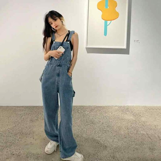 レディース オーバーオール サロペット ロングパンツ 防汚 春秋 ハイウエスト デニム生地 スリム レトロ 女性用 レディース オーバーオール サロペット ロングパンツ 防汚 春秋 ハイウエスト デニム生地 スリム レトロ 女性用