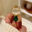 ブローチ おしゃれ 服装飾 美しい ハイエンド リアルゴールド 電気 メッキ かわいい エメラルド キャッツアイ ストーン 猫 露出 防止 カラー ピン 固定 衣類 ピン 女性 ブローチ