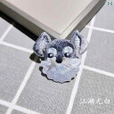 ブローチ おしゃれ スーツ ピン 装飾 韓国 生地 手 刺繍 かわいい 動物 犬 T シャツ ドレス ピン かわいい アクセサリー ギフト