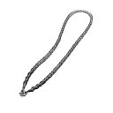 ネックレス メンズ レディース アクセサリー ホワイトクリスタル ビーズ シルバー925 留め具 おしゃれ ナチュラル シンプル プレゼント