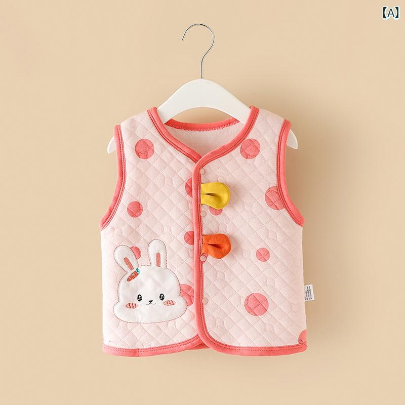 ベビー 服 アウターウェア ベスト チョッキ うさぎ かわいい 0 - 2歳 赤ちゃん 春...