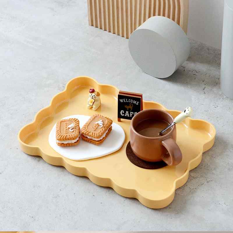 お盆トレー おしゃれ 来客 普段使い おもてなし おぼん 配膳 キッチン 雑貨 ダイニング フルーツ ケー..