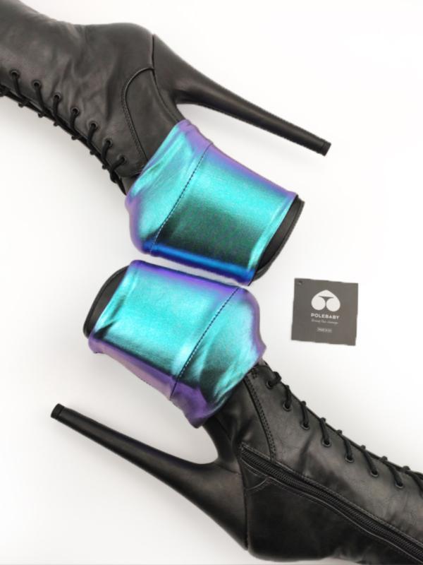 ポールダンス シューズ 保護カバー レディース ステージ パフォーマンス イベント パーティー コスプレ ハイヒール つま先 厚底 プラットフォーム 傷 汚れ防止 おしゃれ 無地 赤 青 黒 練習 アクセサリー