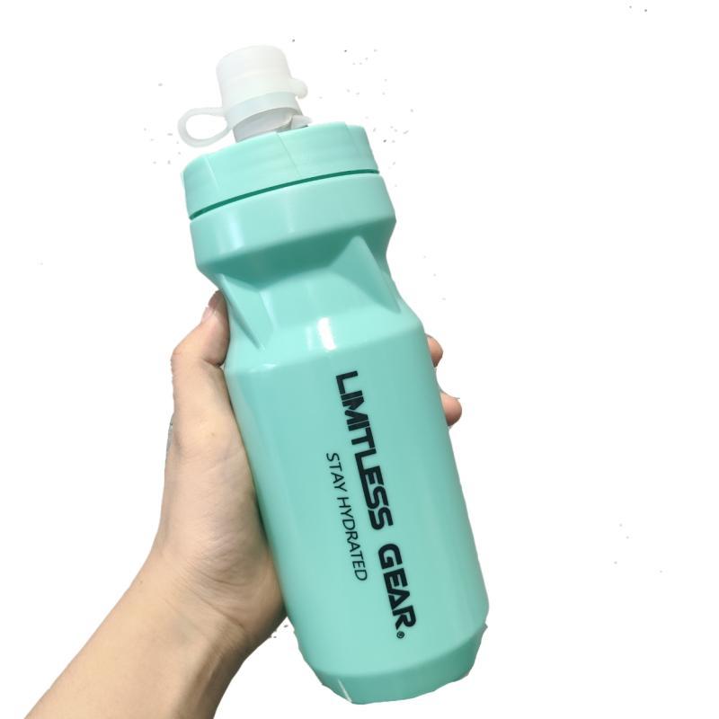 サイクリング ボトル 水筒 スポーツ ランニング アウトドア 自転車 プラスチック 直飲み 610ml 大容量 洗いやすい 軽量 ドリンク ウォーター 熱中症 脱水対策 給水 ロードバイク トレーニング ジム ブラック グリーン イエロー