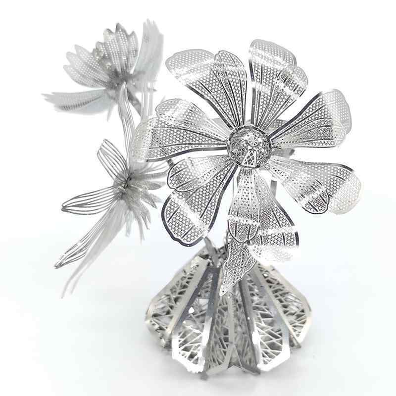 立体パズル 大人向け 3D メタル DIY フラワーアレンジメント ピックアップ 手作り 組み立て モデル お..