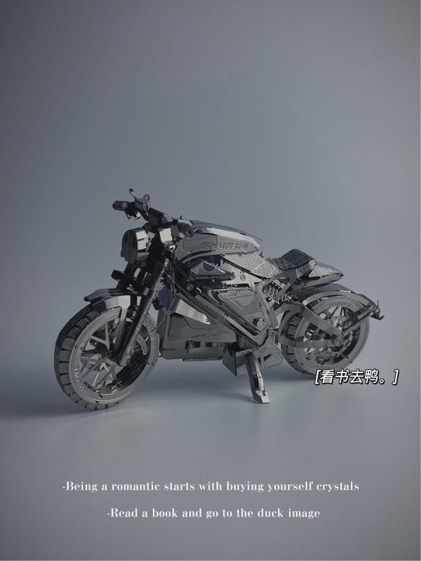 立体パズル 大人向け 3D メタル DIY 電動 バイク おしゃれ 減圧 モデル 装飾 友人 誕生日 プレゼント ..