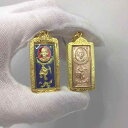 仏教 ネックレス タイ ペンダント トップ レディース メンズ アクセサリー お守り カップル ギフト プレゼント 赤 緑 青