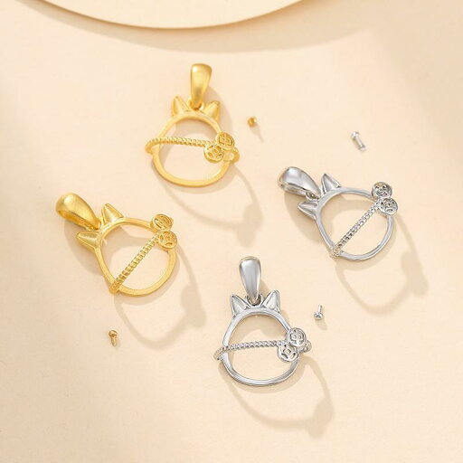 空枠 ペンダント アクセサリー ネックレス パーツ チャーム ホルダー ハンドメイド DIY S925 レディース おしゃれ 招き猫 プラチナ 金 空枠 ペンダント アクセサリー ネックレス パーツ チャーム ホルダー ハンドメイド DIY S925 レディース おしゃれ 招き猫 プラチナ 金