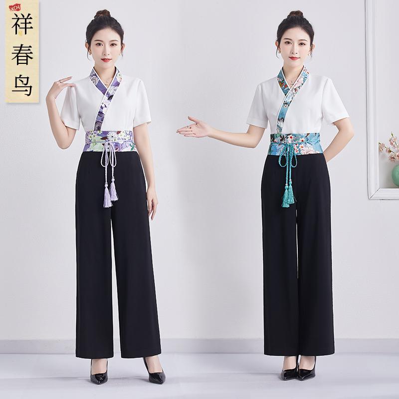 エステ ユニフォーム パンツ 美容師 作業服 女性 ヘルスセンター 足つぼ マッサージ 技術者 夏 フット..