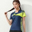 スポーツウェア トレーニング バドミントン レディース 春夏 メンズ 速乾 通気性 テニス 競技 服 半袖 トップス