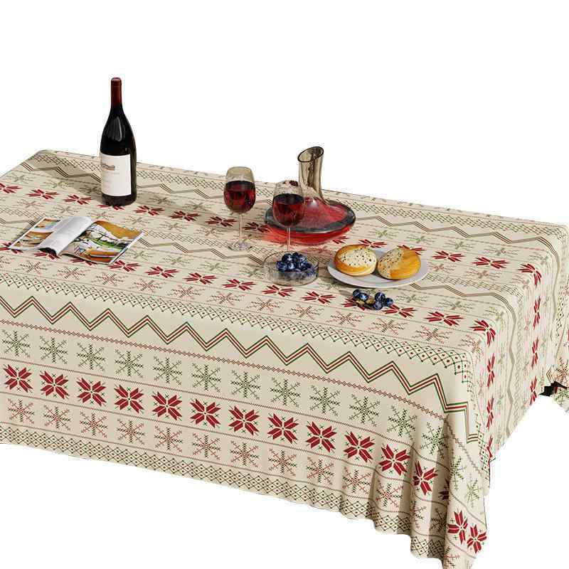 テーブルクロス レトロ 汚れ防止 机カバー 防水 耐油 布 雑貨 屋外キャンプ ダイニング キッチン おしゃれ 多用途 柔らかい 快適 北欧