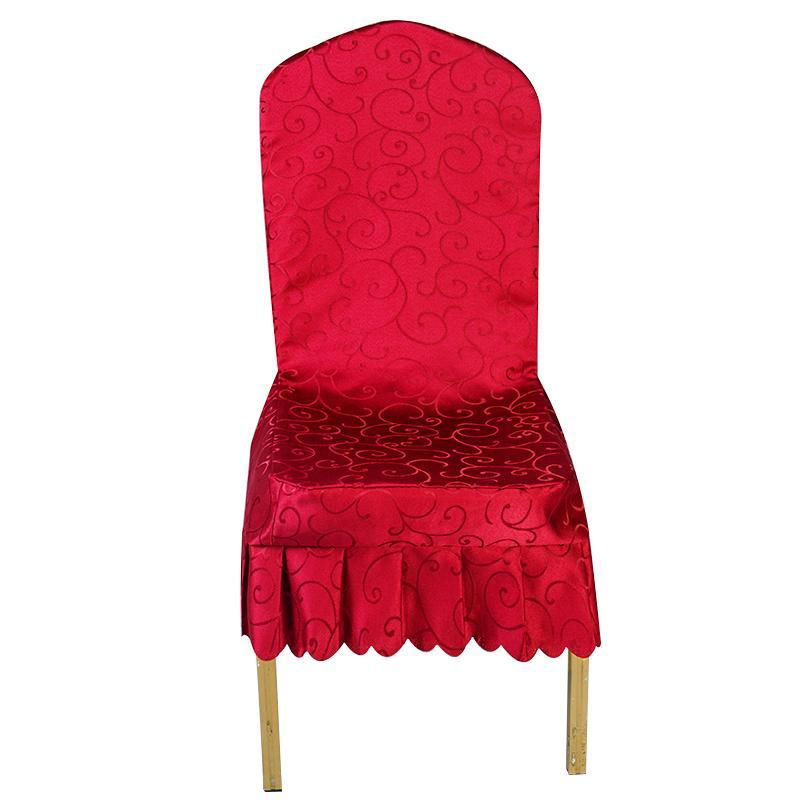 チェアカバー おしゃれ 背もたれ 座面 フル 椅子 傷 汚れ 防止 保護 ホテル レストラン 宴会 パーティー 結婚式 イベント ダイニング 一体型 装着簡単 厚手 エレガント モダン プリーツ 花柄 薔薇 牡丹 鳳凰 ワインレッド ゴールド 青