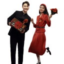写真撮影 衣装 フォト レディース メンズ ジャケット スカート カチューシャ コサージュ パンツ 長袖 スタジオ 記念 イベント 80年代 レトロ ノスタルジック