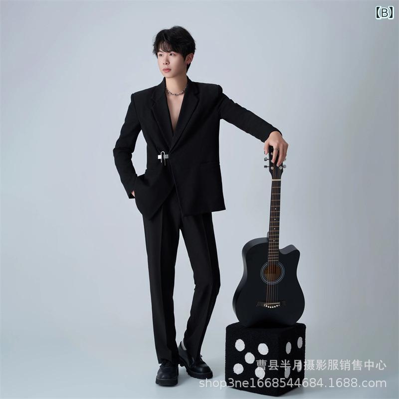 写真撮影 衣装 ウェディングフォト レディース メンズ カップル ドレス ジャケット パンツ 袖付き スタジオ 結婚式 旅行 シンプル