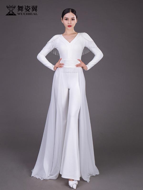 レディース ダンス スリムボディ 舞台 服 春夏 トレーニング ジャンプ スーツ 練習 ホスト ブロードキャスト ダンス セット