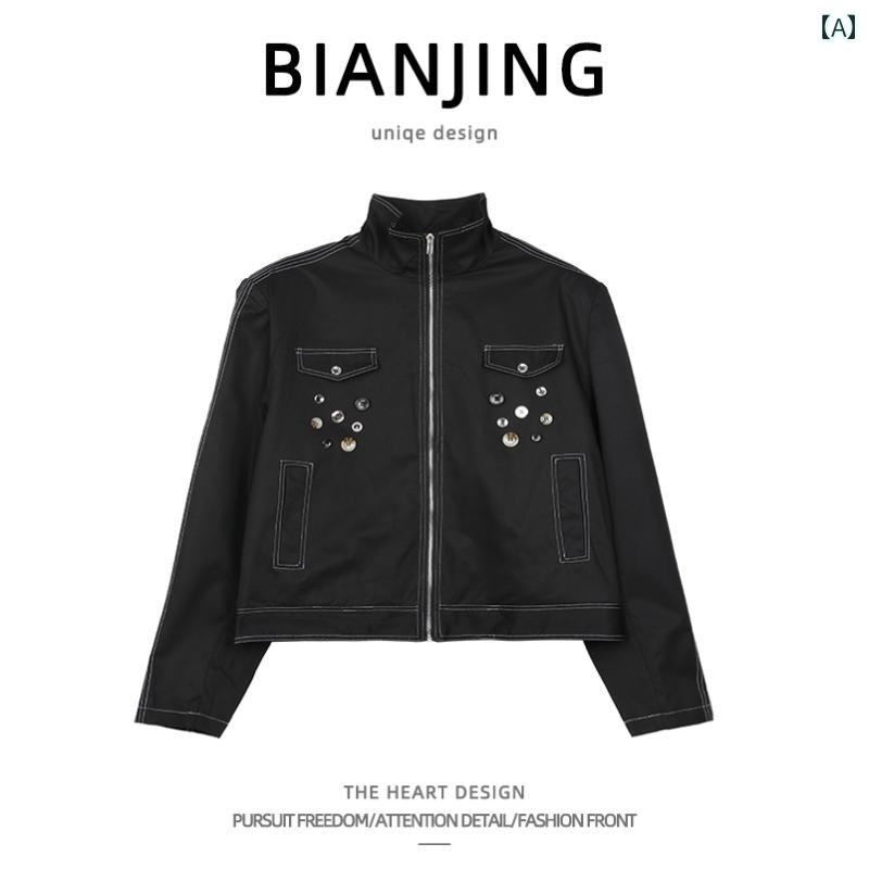 ジャケット 上着 メンズ おしゃれ ファッション ボタン ショルダーパッド カジュアル 春秋 レトロ ハイエンド 大きいサイズ 長袖 ゆったり