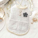 犬服 ペット服 春秋 プリンセス 薄手 ベルベット ベスト フレグランス 社交家 パール 小型 犬 テディ ペット ホワイト ブルー ピンク コート 衣類