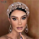 ウェディング ヘッドドレス ヘアアクセサリー 結婚式 韓国 ラインストーン レトロ 手作り パール シルバー ゴールド レディース エレガント 撮影 衣装 小物