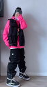 スキーウェア メンズ パンツ レディース スノーボード アウトドア 防水 防風 通気性 耐摩耗性 ゆったり 暖かい 韓国 カジュアル 無地 黒 グレー 青