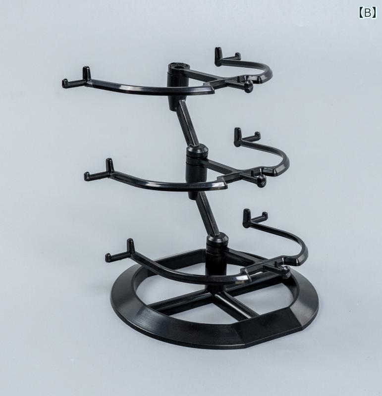 メガネ ディスプレイ 店舗 スタンド 眼鏡 サングラス ネックレス アクセサリー 装飾品 雑貨 小物 吊り下げ 展示 コレクション 整理 ラック シンプル モダン おしゃれ 黒 白 透明