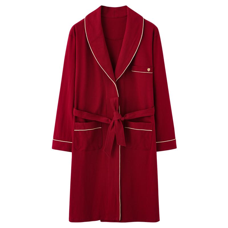 バスローブ ナイトウェア 吸水性 パジャマ ルームウェア ナイト ガウン パジャマ ロング マント 家庭用..