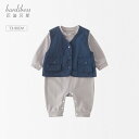 ベビー ロンパース ジャンプスーツ カバーオール 赤ちゃん用品 おしゃれ ファッション 新生児 男の子 かわいい 春秋 ツーピース セット ボーイズ 長袖 カジ...
