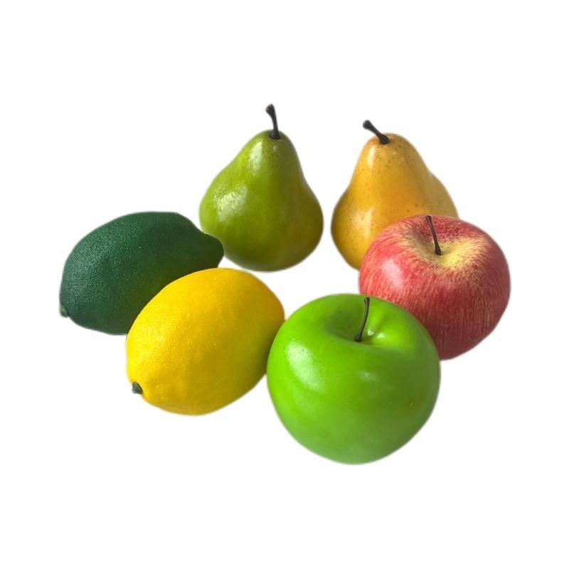 撮影小物 装飾 演出 グッズ 小道具 サンプル 写真 スタジオ 模擬 フルーツ リンゴ 梨 レモン スライス さくらんぼ イチゴ 氷 セット