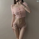 セクシー ランジェリー パンティー 紐パン セット レディース 大人 かわいい ショーツ 下着 透け ナイロン レース フリル リボン ローライズ 薄手 メッシ...