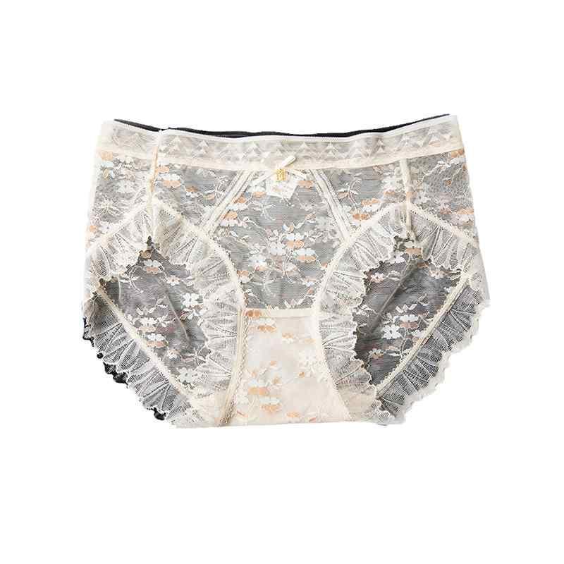 下着 ショーツ レース 大人 レディース エレガント ラインがでない 柔らかい 夏 ローウエスト ブリーフ セット 黒 紫 アプリコット 花柄 おしゃれ