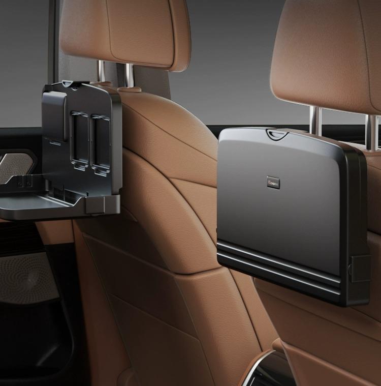 ドリンクホルダー 車 便利 収納 ラック 折りたたみ テーブル 後部 座席 飲料 カップホルダー 固定 シー..